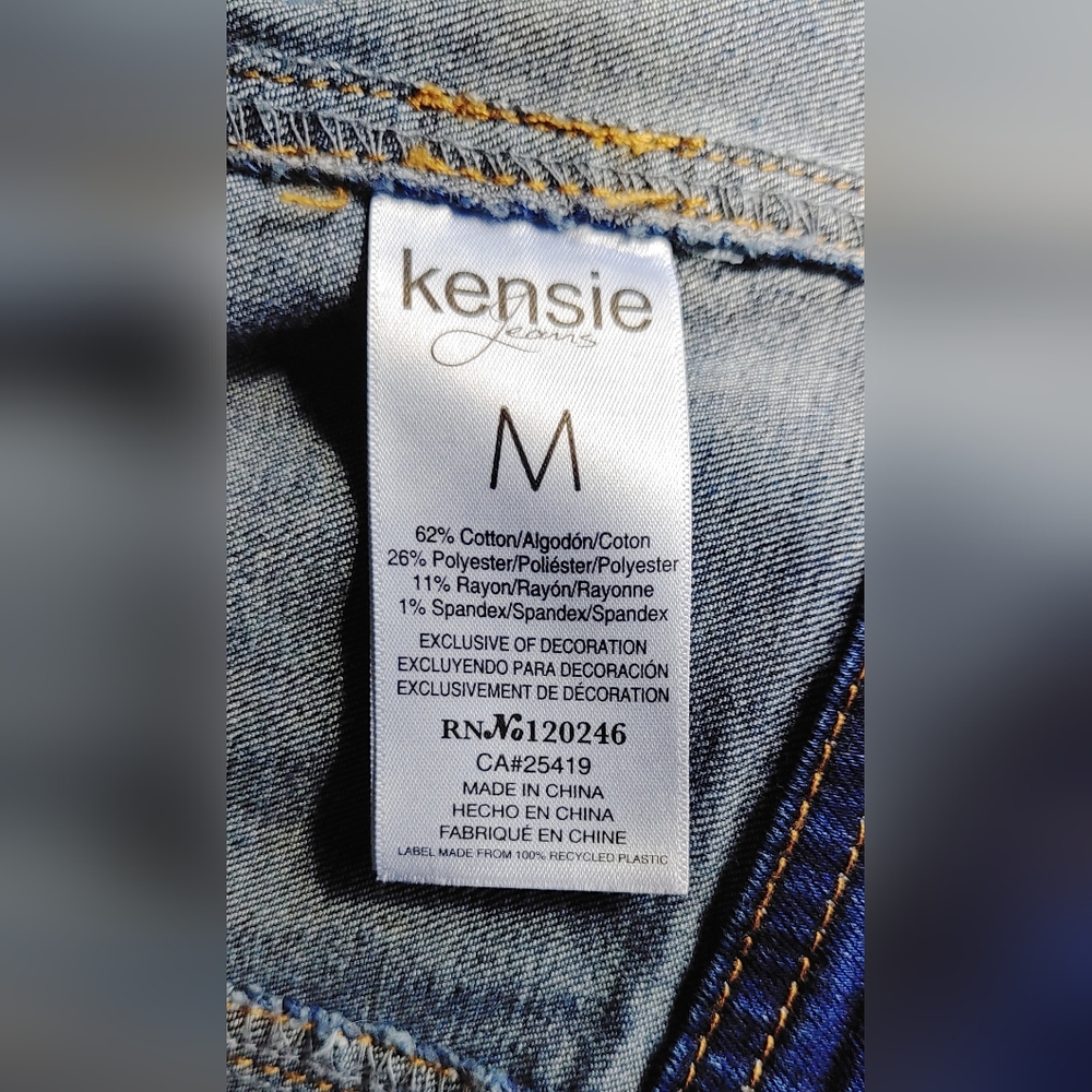 Kenzie Jeans Jacket Size Med - Picture 4 of 5